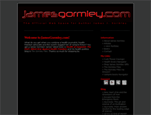 Tablet Screenshot of jamesgormley.com